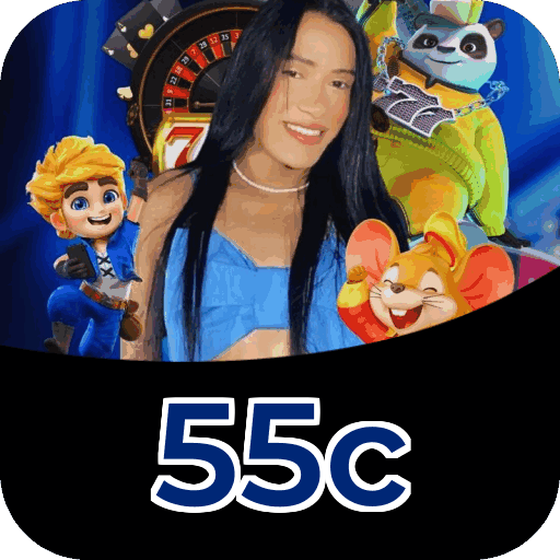 Material promocional do app 55c — ilustração, não métricas auditadas nesta página